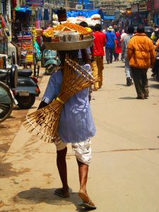 street hawkers in new delhi