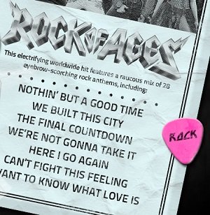 rock of ages song list