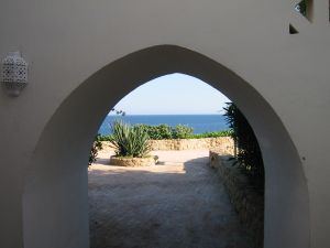 archway for a sharm hotel