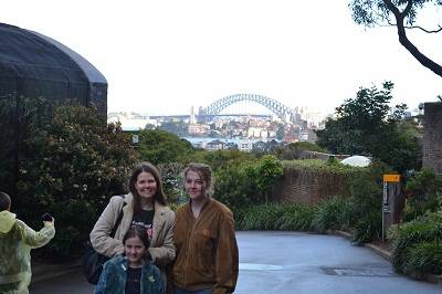 view from taronga zoo